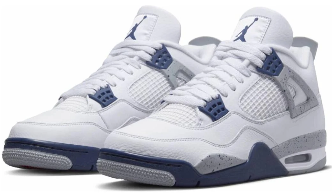 Air Jordan 4 Retro 'Midnight Navy' Sneakers | DH6927-140