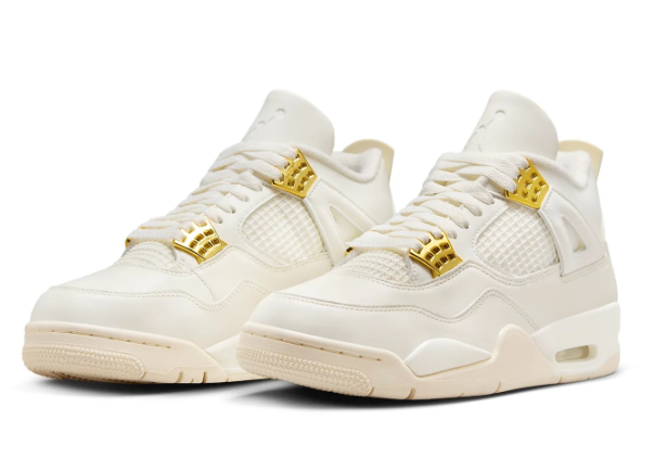 (WMNS) Air Jordan 4 Retro 'Metallic Gold'
