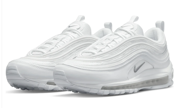 Nike Air Max 97 'Triple White' 921826-101 – All-White Ripple Icon