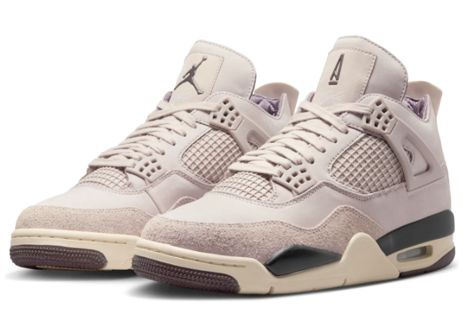 (WMNS) Air Jordan 4 x A Ma Maniere 'Fossil Stone'