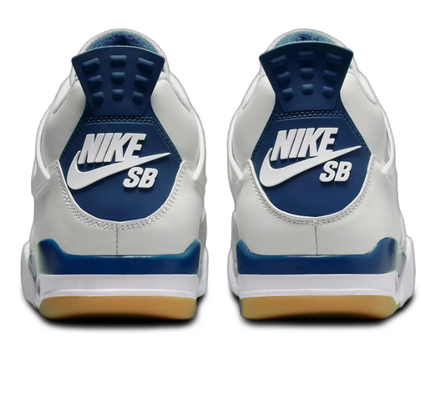 Nike SB x Air Jordan 4 'White Navy' | Clean Contrast
