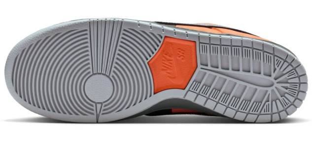 Nike SB Dunk Low Pro 'Muni Fast Pass' | Safety Orange Wolf Grey Baroque Brown