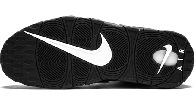 Nike Air More Uptempo 'Black White' | Big Presence 414962-00