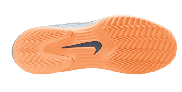 Nike Men's Vapor 12 Clay Court Tennis Shoes 'Ashen Slate / Obsidian / Light Armory Blue' – Red Clay Rally Edition
