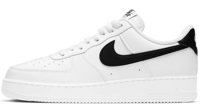 Nike Air Force 1 '07 'White Black' – Classic Court Contrast