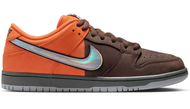 Nike SB Dunk Low Pro 'Muni Fast Pass' | Safety Orange Wolf Grey Baroque Brown