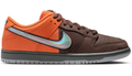 Nike SB Dunk Low Pro 'Muni Fast Pass' | Safety Orange Wolf Grey Baroque Brown