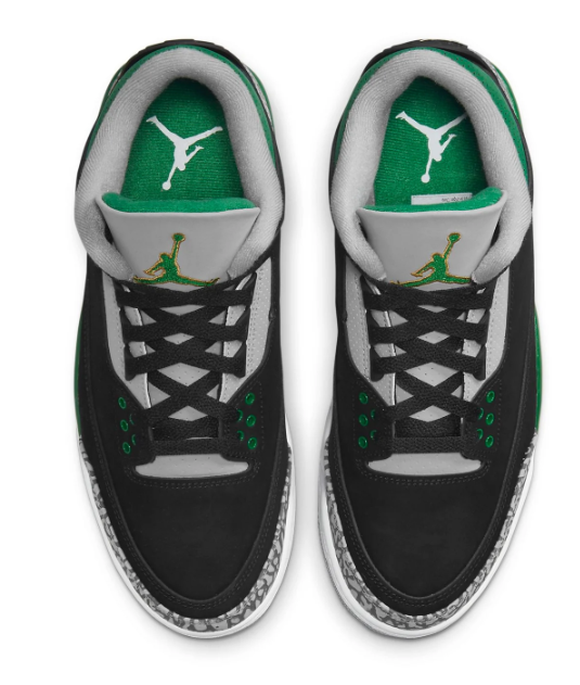 Air Jordan 3 Retro 'Pine Green' Sneakers | CT8532-030