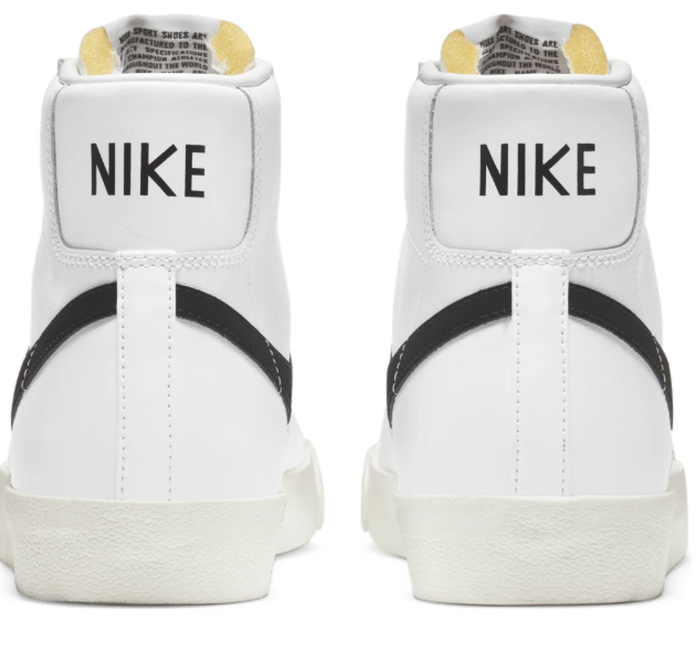 Nike Blazer Mid '77 Vintage 'White Black' BQ6806-100 – Retro Swoosh Classic