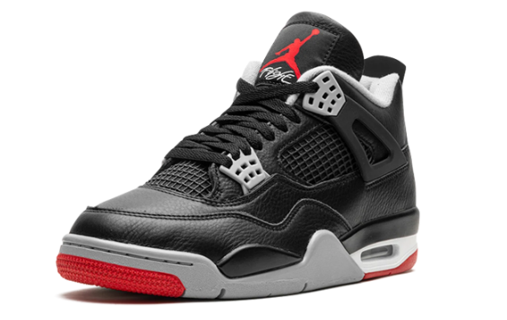 Air Jordan 4 Retro 'Bred Reimagined' Sneakers | FV5029-006