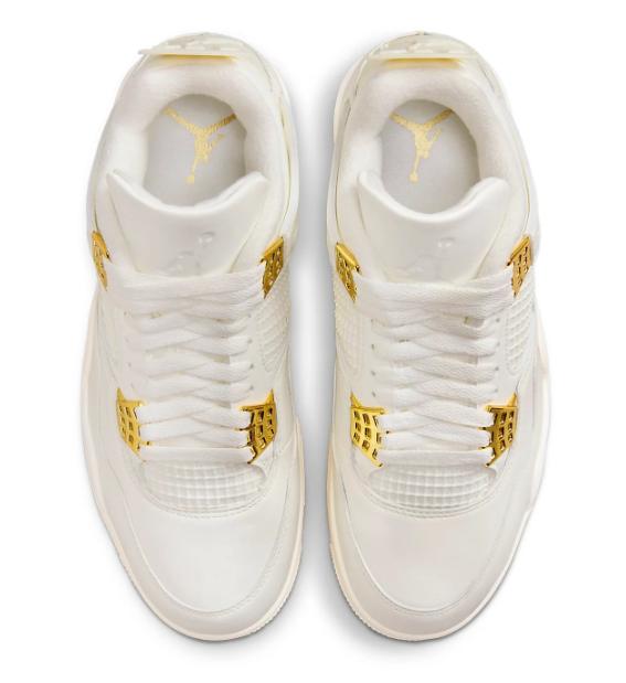 (WMNS) Air Jordan 4 Retro 'Metallic Gold'