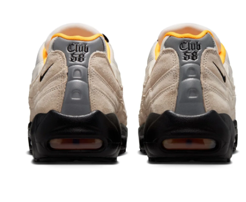 Nike SB Air Max 95 'Club 58' | Sail Black Laser Orange