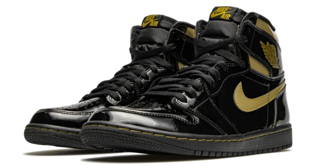 Air Jordan 1 Retro High OG Black Metallic Gold