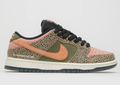 Nike SB x Arts-Rec Dunk Low Pro 'Khaki Amber Brown / Rough Green / Rust Pink'