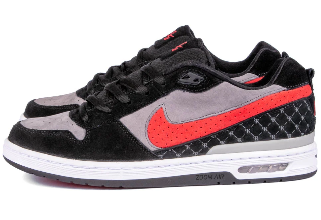 Nike SB Paul Rodriguez Zoom Air Low 'Black / Varsity Red / Flint Grey' – P-Rod Street Legend Edition