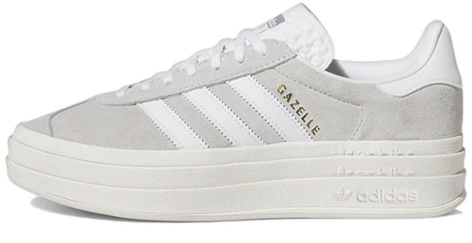 (WMNS) adidas Gazelle Bold 'Grey White'
