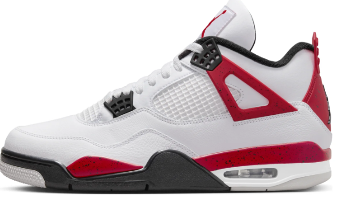 Air Jordan 4 Retro 'Red Cement' Sneakers | DH6927-161