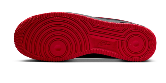 Men's Nike Air Force 1 Low '07 'Bred' | Black-Red Authority
