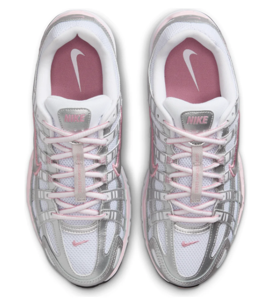 (WMNS) Nike P-6000 'White Elemental Pink'