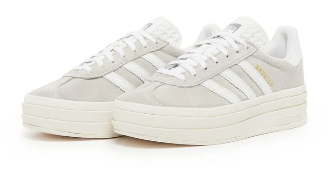 (WMNS) adidas Gazelle Bold 'Grey White'
