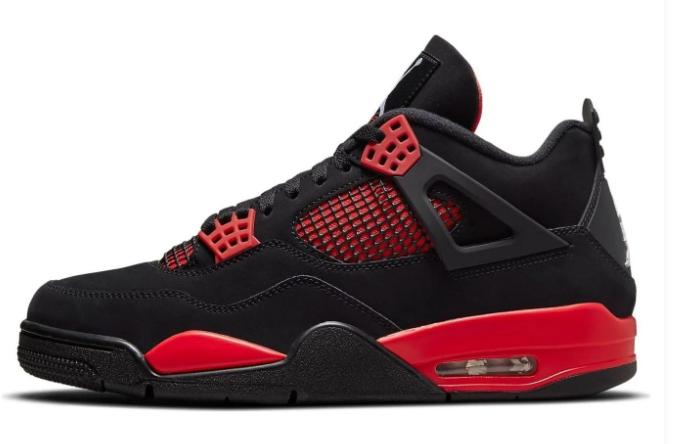 Air Jordan 4 Retro 'Red Thunder' Sneakers | CT8527-016