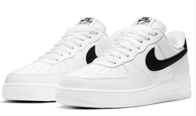 Nike Air Force 1 '07 'White Black' – Classic Court Contrast