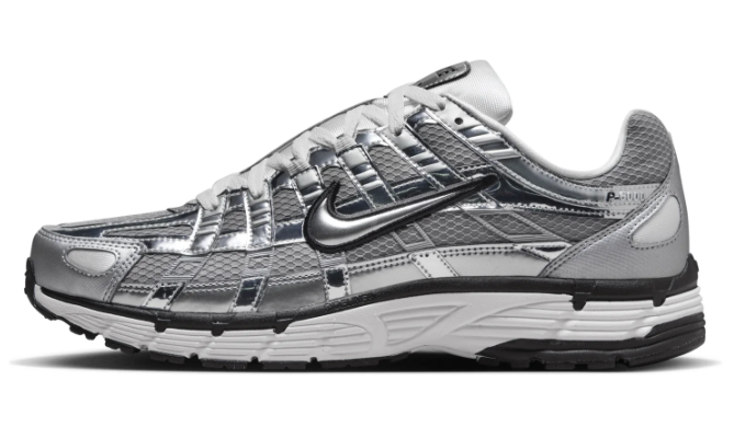 Nike P-6000 'Metallic Silver' CN0149-001 – Liquid Chrome Y2K Runner