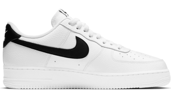 Nike Air Force 1 '07 'White Black' – Classic Court Contrast