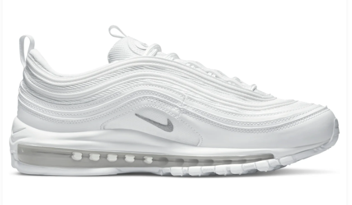 Nike Air Max 97 'Triple White' 921826-101 – All-White Ripple Icon
